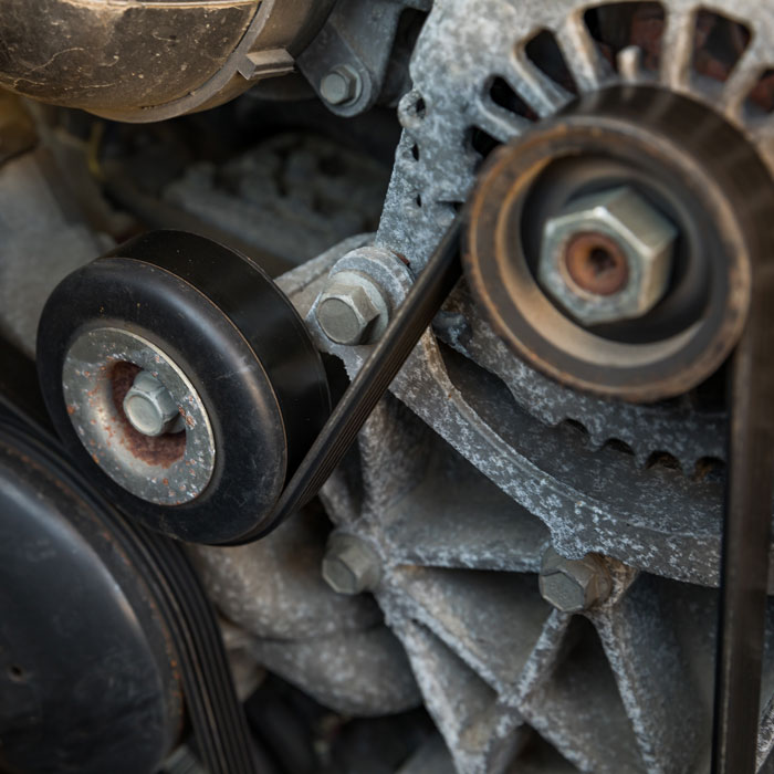 Belt and hoses repair