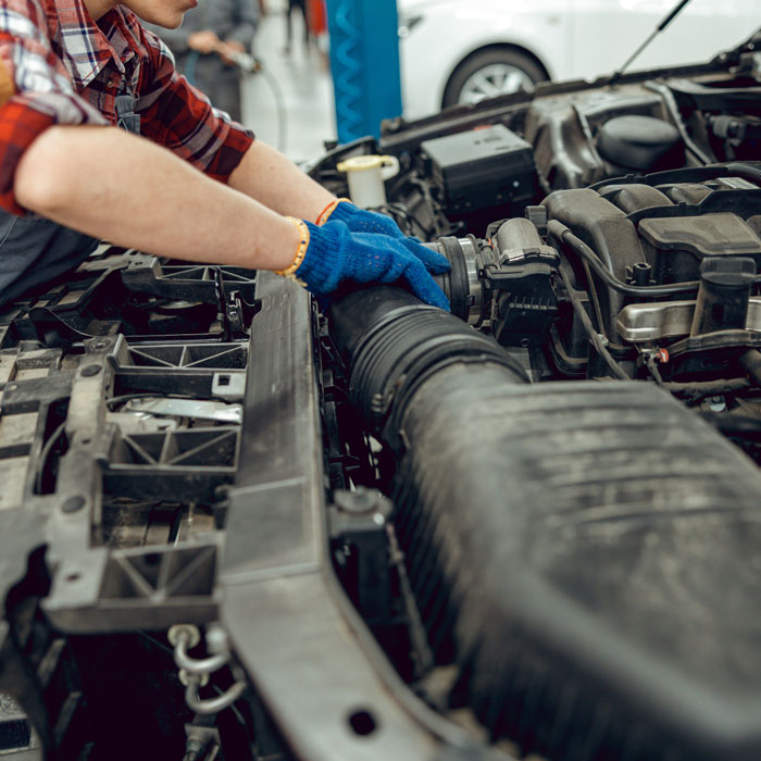 Belt and hoses repair